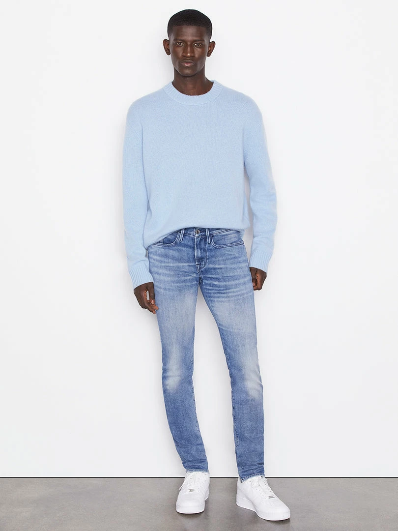 Buy 𧨠Frame-denim L'Homme Skinny Degradable -- Blue Wave ⨠2 Frame-denim L'Homme Skinny Degradable -- Blue Wave