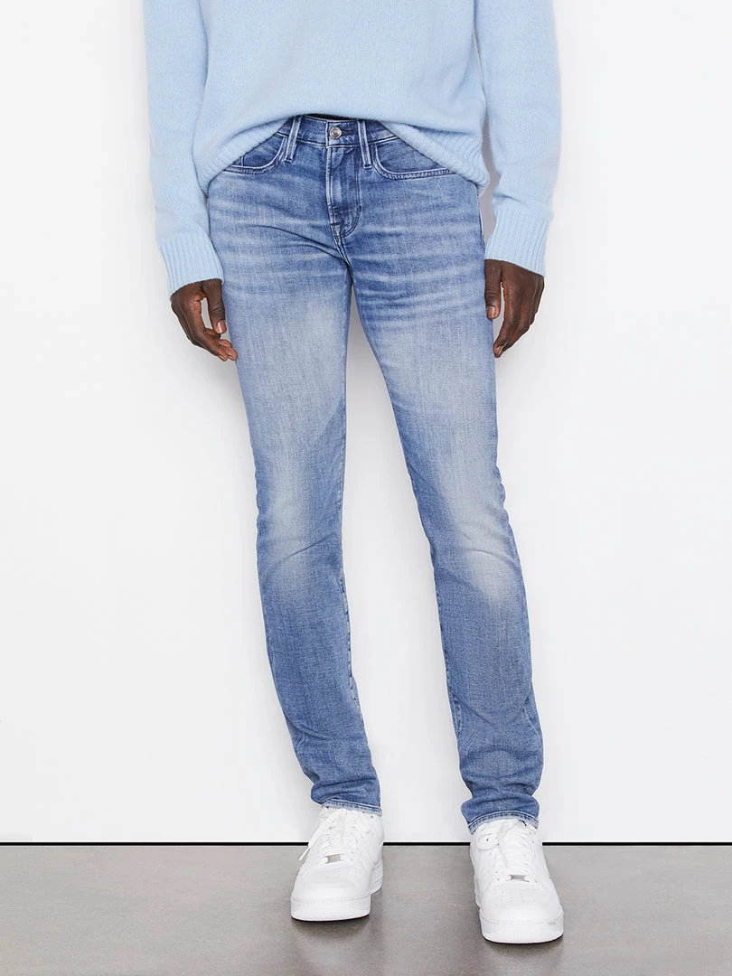 Buy 𧨠Frame-denim L'Homme Skinny Degradable -- Blue Wave ⨠1 Frame-denim L'Homme Skinny Degradable -- Blue Wave