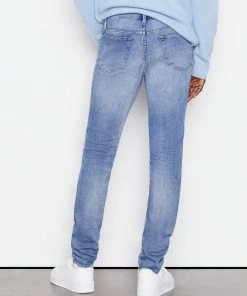 Buy 𧨠Frame-denim L'Homme Skinny Degradable -- Blue Wave ⨠7 Frame-denim L'Homme Skinny Degradable -- Blue Wave