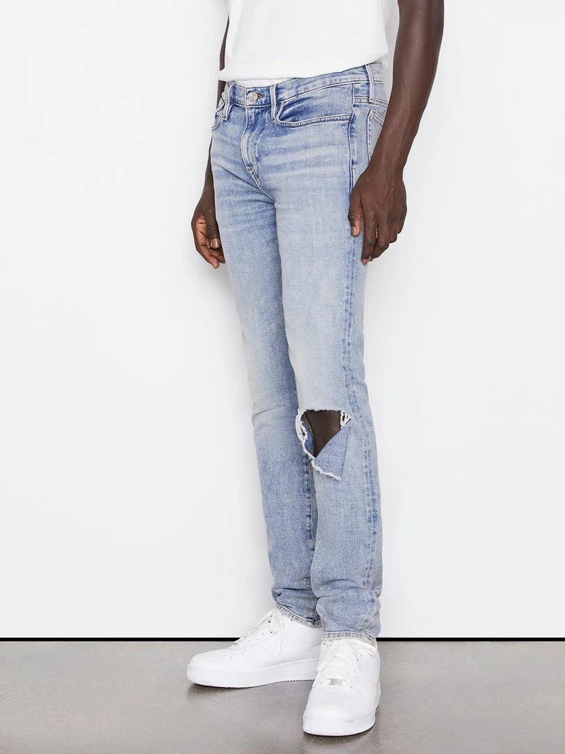 Buy π Frame-denim Men L'Homme Skinny Degradable -- Seine Destruct π 3 Frame-denim Men L'Homme Skinny Degradable -- Seine Destruct