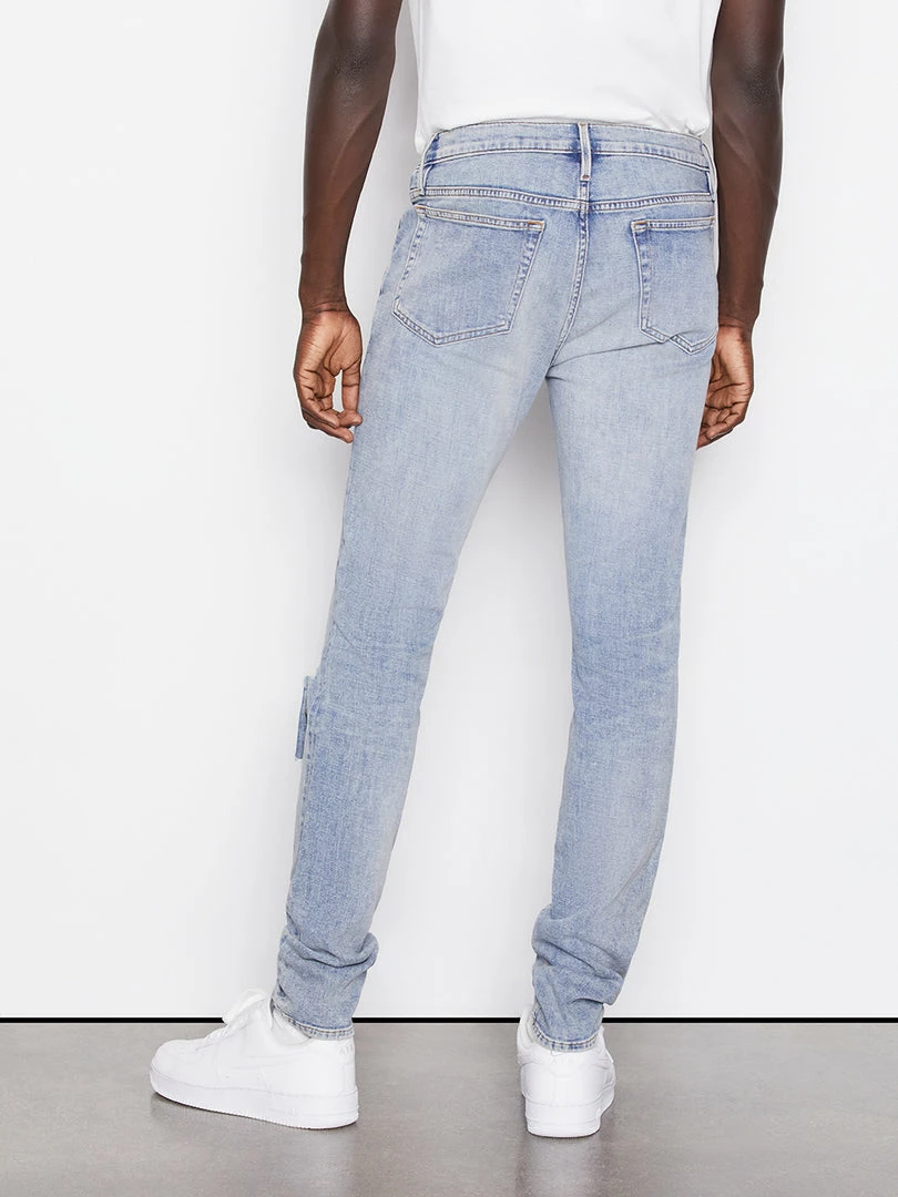Buy π Frame-denim Men L'Homme Skinny Degradable -- Seine Destruct π 4 Frame-denim Men L'Homme Skinny Degradable -- Seine Destruct