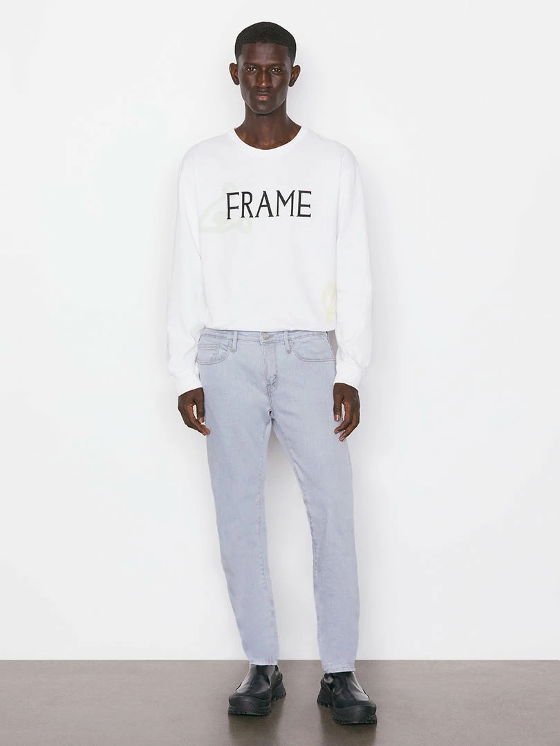 Outlet π Frame-denim Men L'Homme Skinny Degradable -- Belize β 2 Frame-denim Men L'Homme Skinny Degradable -- Belize