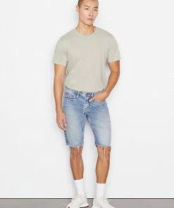 Frame-denim L'Homme Relaxed Short -- Indigo Trail Rips Men