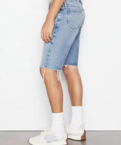 Discount π Frame-denim L'Homme Relaxed Short -- Indigo Trail Rips Men 𧨠8 Frame-denim L'Homme Relaxed Short -- Indigo Trail Rips Men