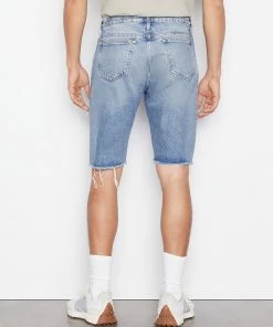 Discount π Frame-denim L'Homme Relaxed Short -- Indigo Trail Rips Men 𧨠9 Frame-denim L'Homme Relaxed Short -- Indigo Trail Rips Men