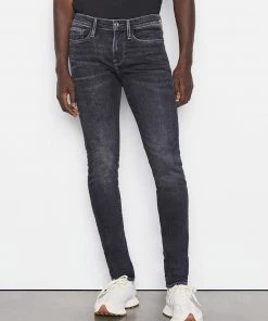 Frame-denim Men Jagger True Skinny Degradable -- Earthy