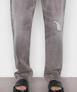 Frame-denim The Straight Jean -- Volcano Rips