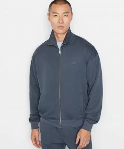 Frame-denim Tracksuit Jacket -- Shadow Grey Men