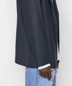 Discount π€© Frame-denim Unstructured Wool Blazer -- Dark Navy Men 𧨠13 Frame-denim Unstructured Wool Blazer -- Dark Navy Men