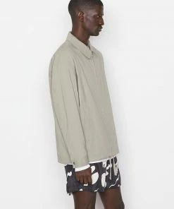 Cheap βοΈ Frame-denim Poplin Coach Jacket -- Grey Green Men π 9 Frame-denim Poplin Coach Jacket -- Grey Green Men