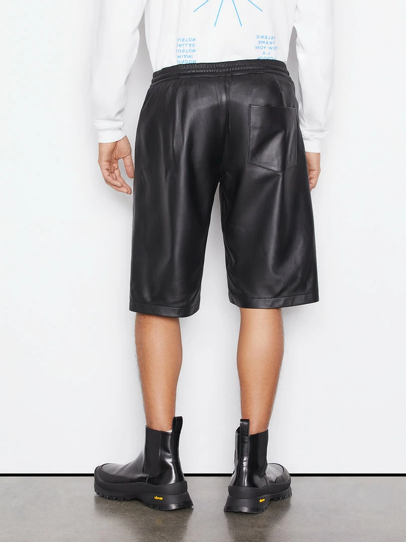 Best deal π₯° Frame-denim Men Bonded Leather Short -- Noir β 5 Frame-denim Men Bonded Leather Short -- Noir