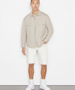 Frame-denim Frame Plaque Shirt -- Canvas Beige