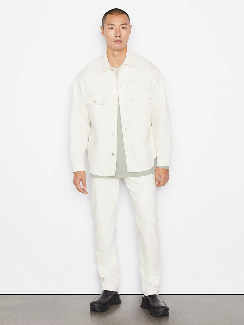 Best deal π― Frame-denim Modern Blocking Overshirt -- Natural Men π€© 2 Frame-denim Modern Blocking Overshirt -- Natural Men