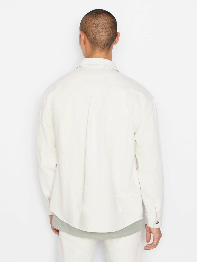 Best deal π― Frame-denim Modern Blocking Overshirt -- Natural Men π€© 5 Frame-denim Modern Blocking Overshirt -- Natural Men