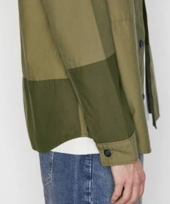 Cheapest π Frame-denim Tonal Patchwork π Shirt -- Rifle Green Men π₯° 11 Frame-denim Tonal Patchwork Shirt -- Rifle Green Men