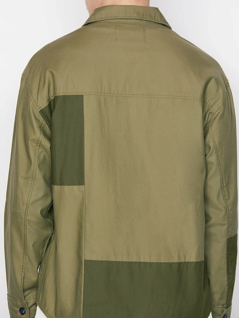 Cheapest π Frame-denim Tonal Patchwork π Shirt -- Rifle Green Men π₯° 6 Frame-denim Tonal Patchwork Shirt -- Rifle Green Men