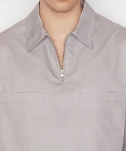 Best reviews of 𧨠Frame-denim Poplin π Shirt Jacket -- Light Grey π 13 Frame-denim Poplin Shirt Jacket -- Light Grey