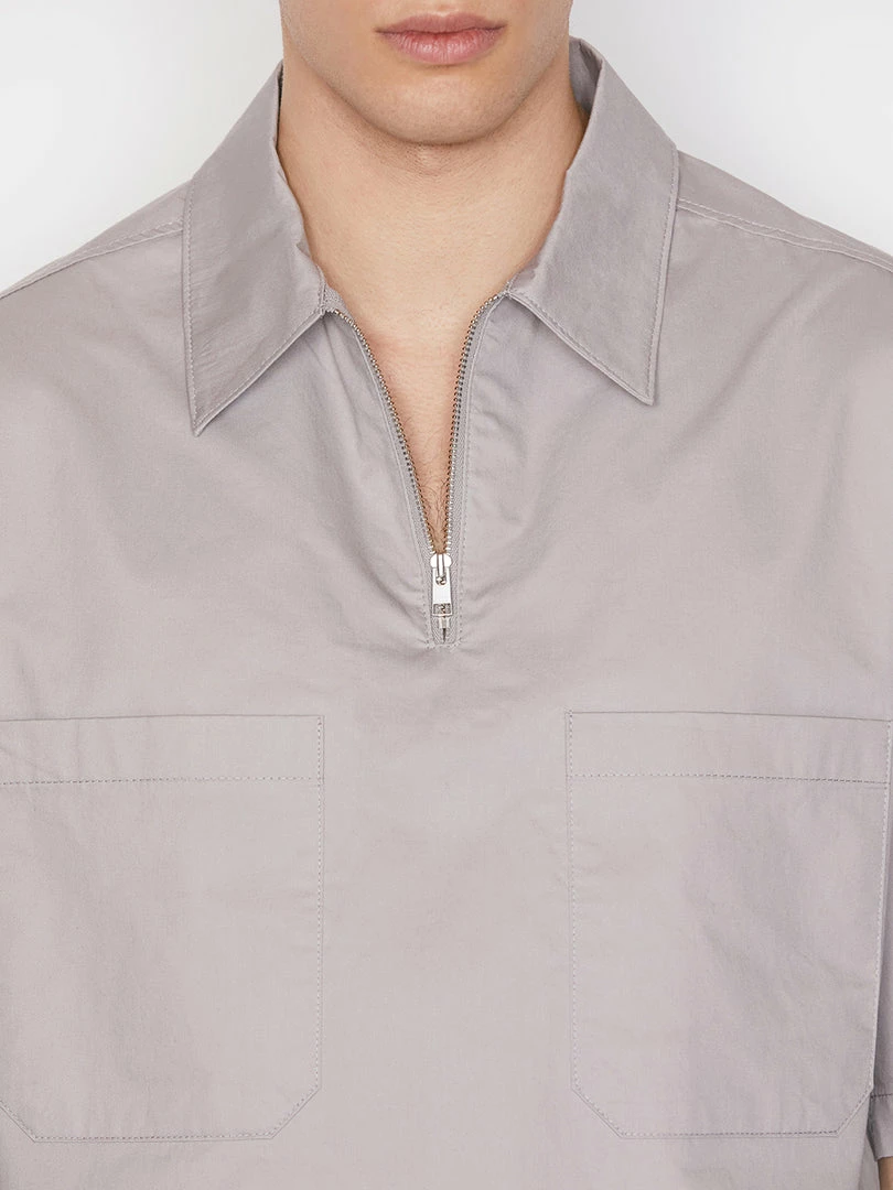 Best reviews of 𧨠Frame-denim Poplin π Shirt Jacket -- Light Grey π 6 Frame-denim Poplin Shirt Jacket -- Light Grey