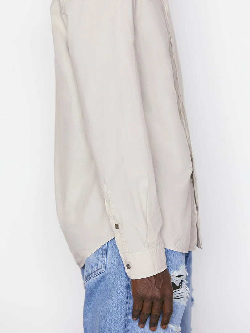 Cheap π Frame-denim Classic Poplin π Shirt -- Grey Green Men π 6 Frame-denim Classic Poplin Shirt -- Grey Green Men