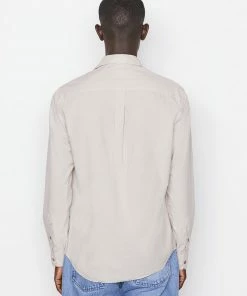 Cheap π Frame-denim Classic Poplin π Shirt -- Grey Green Men π 13 Frame-denim Classic Poplin Shirt -- Grey Green Men