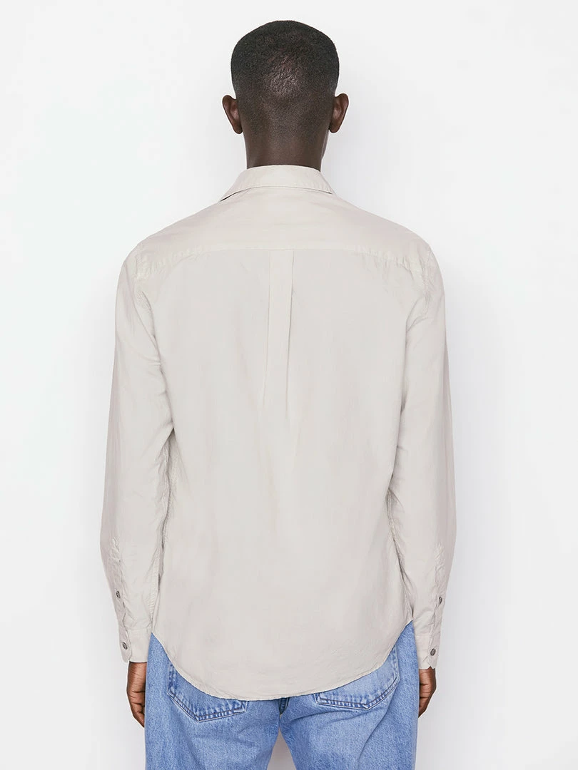 Cheap π Frame-denim Classic Poplin π Shirt -- Grey Green Men π 7 Frame-denim Classic Poplin Shirt -- Grey Green Men