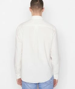 Frame-denim Classic Poplin Shirt -- Milk Men