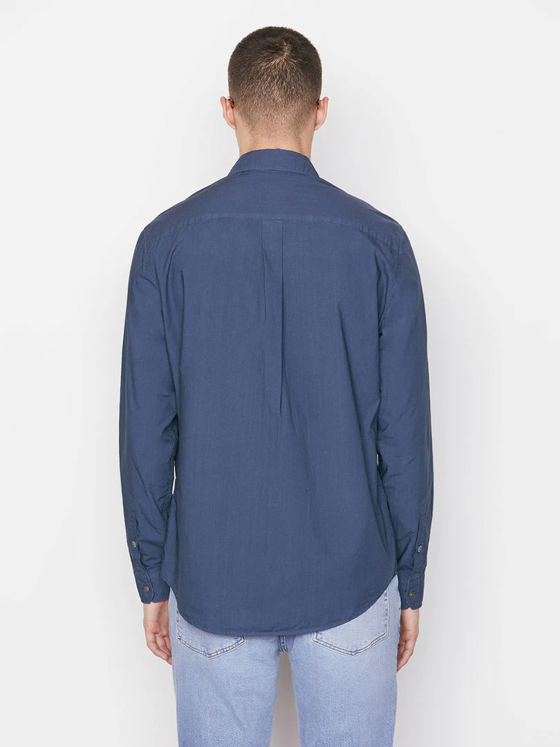 Budget βοΈ Frame-denim Classic Poplin π Shirt -- Navy Men β¨ 6 Frame-denim Classic Poplin Shirt -- Navy Men