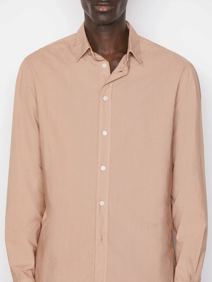 New π Frame-denim Classic Poplin π Shirt -- Powder Brick Men β 3 Frame-denim Classic Poplin Shirt -- Powder Brick Men