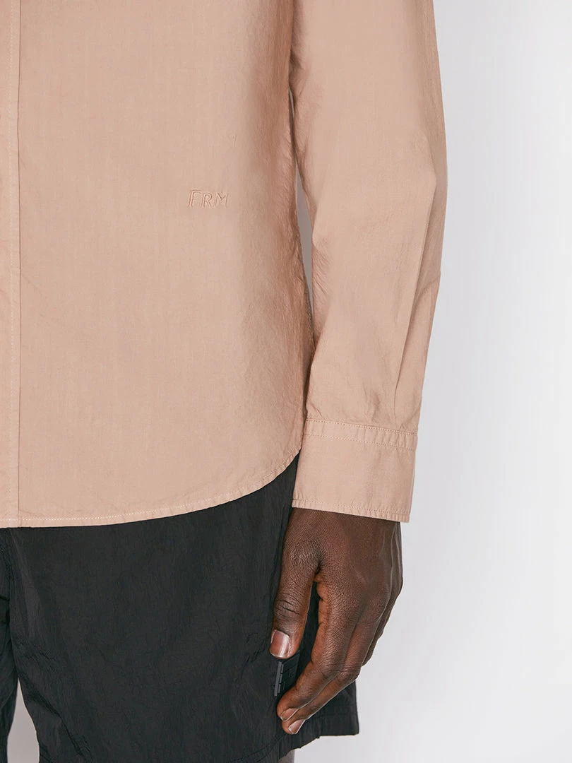 New π Frame-denim Classic Poplin π Shirt -- Powder Brick Men β 6 Frame-denim Classic Poplin Shirt -- Powder Brick Men