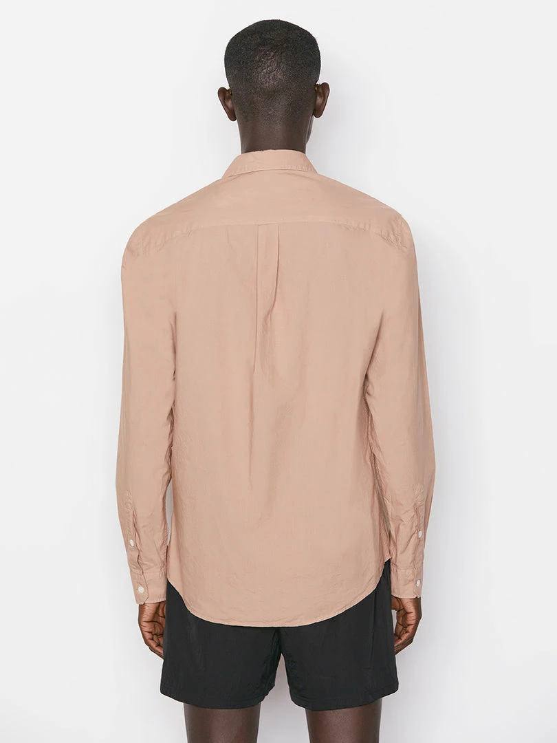 New π Frame-denim Classic Poplin π Shirt -- Powder Brick Men β 8 Frame-denim Classic Poplin Shirt -- Powder Brick Men