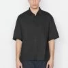 Frame-denim Short Sleeve Oversized Shirt -- Noir Men