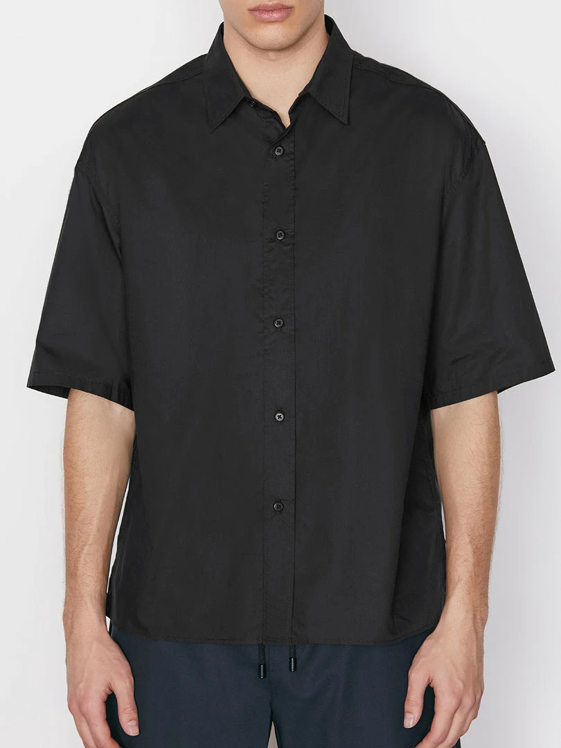 Deals β Frame-denim Short Sleeve Oversized π Shirt -- Noir Men π― 7 Frame-denim Short Sleeve Oversized Shirt -- Noir Men