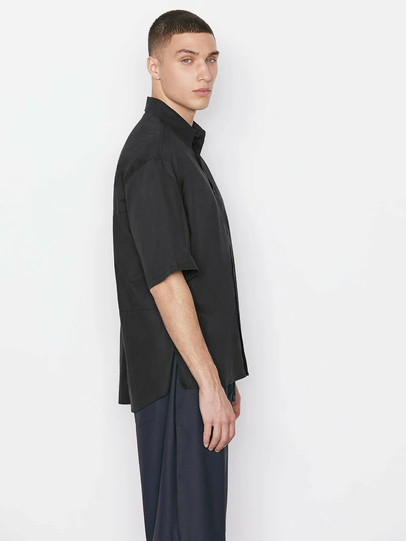 Deals β Frame-denim Short Sleeve Oversized π Shirt -- Noir Men π― 5 Frame-denim Short Sleeve Oversized Shirt -- Noir Men