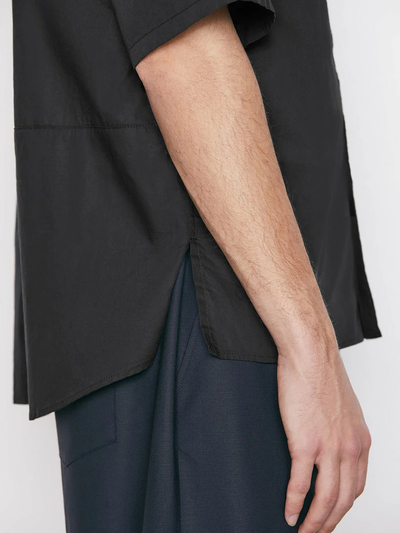 Deals β Frame-denim Short Sleeve Oversized π Shirt -- Noir Men π― 4 Frame-denim Short Sleeve Oversized Shirt -- Noir Men