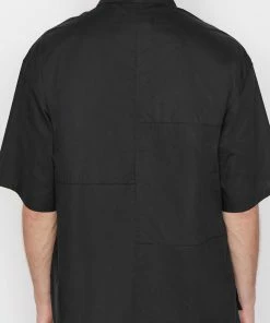 Deals β Frame-denim Short Sleeve Oversized π Shirt -- Noir Men π― 15 Frame-denim Short Sleeve Oversized Shirt -- Noir Men