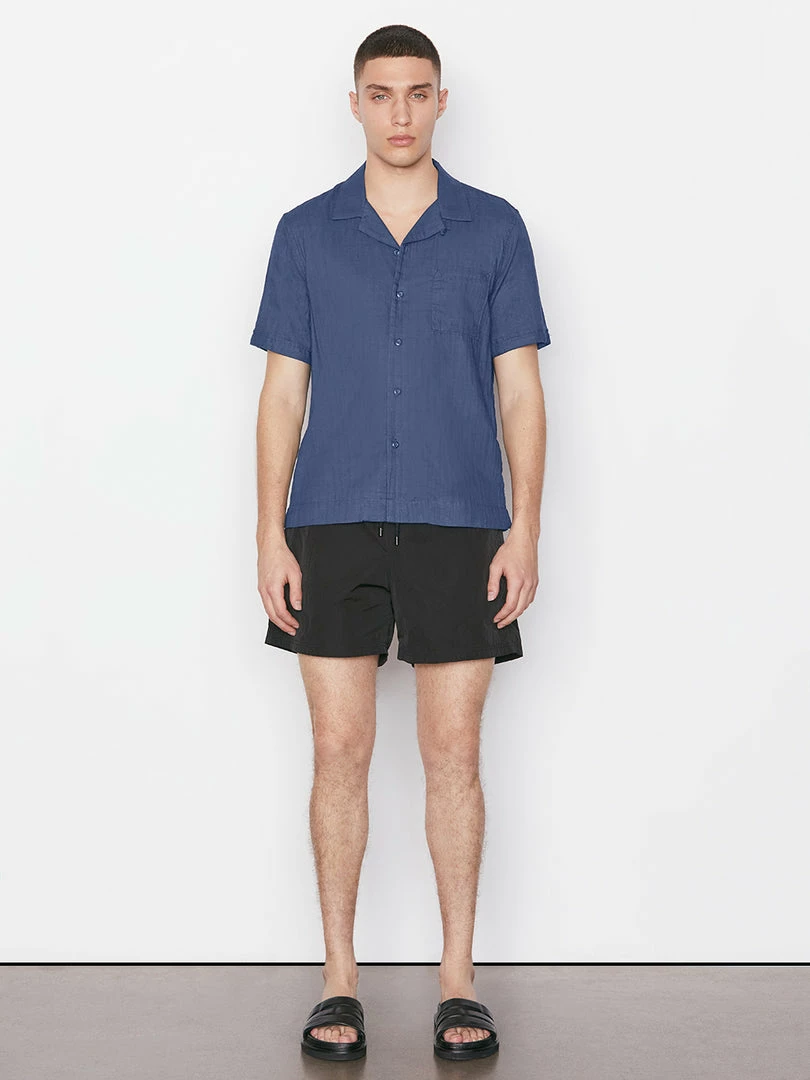 Best deal π Frame-denim Men Short Sleeve Camp Collar π Shirt -- Navy π 2 Frame-denim Men Short Sleeve Camp Collar Shirt -- Navy