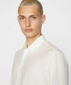 Frame-denim Men Classic Poplin Shirt -- Blanc