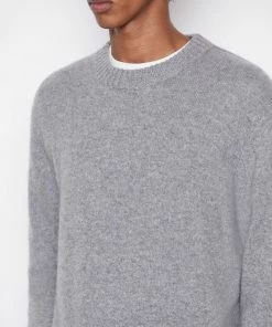 Frame-denim Men The Cashmere Crewneck Sweater -- Gris