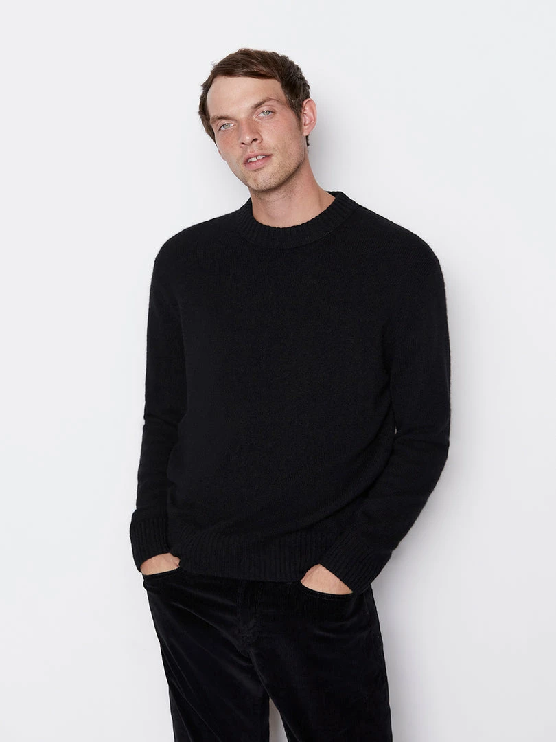Cheapest β Frame-denim The Cashmere Crewneck Sweater -- Noir Men π 1 Frame-denim The Cashmere Crewneck Sweater -- Noir Men