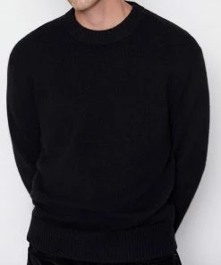 Cheapest β Frame-denim The Cashmere Crewneck Sweater -- Noir Men π 6 Frame-denim The Cashmere Crewneck Sweater -- Noir Men