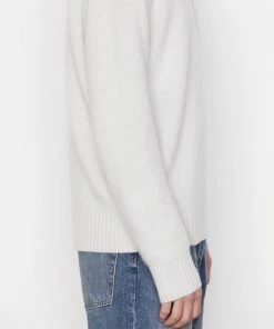 Frame-denim The Cashmere Crewneck Sweater -- Milk Men