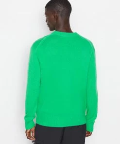 Deals π₯° Frame-denim Men The Cashmere Crewneck Sweater -- Pop Green βοΈ 9 Frame-denim Men The Cashmere Crewneck Sweater -- Pop Green