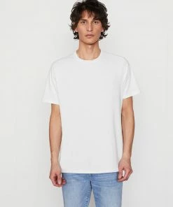 Frame-denim Frame Logo Tee -- Blanc Men
