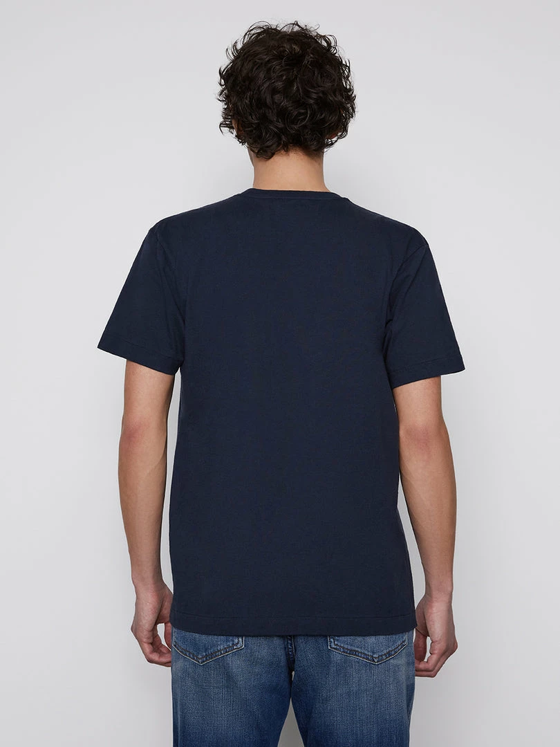 Outlet π Frame-denim Men Frame Logo Tee -- Navy π 2 Frame-denim Men Frame Logo Tee -- Navy