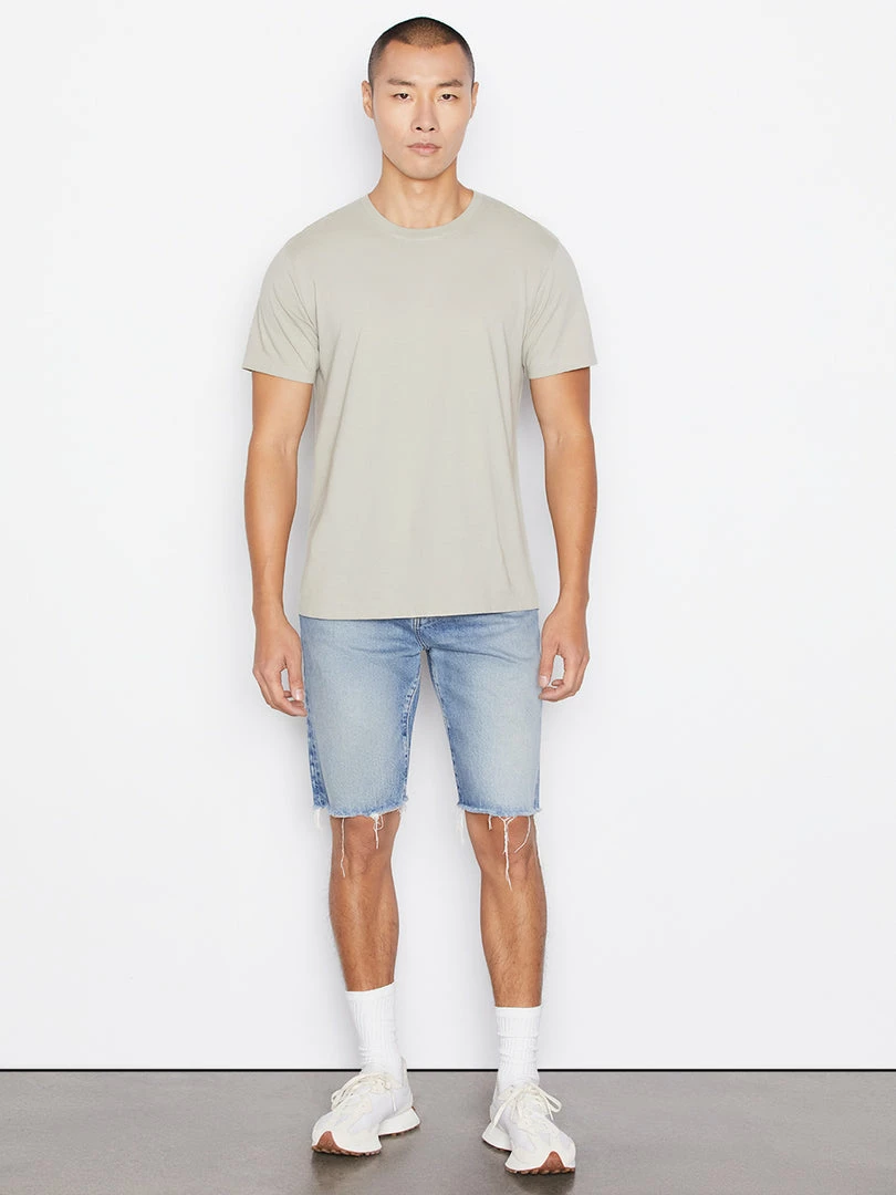 Brand new π Frame-denim Frame Logo Tee -- Canvas Beige 𧨠2 Frame-denim Frame Logo Tee -- Canvas Beige