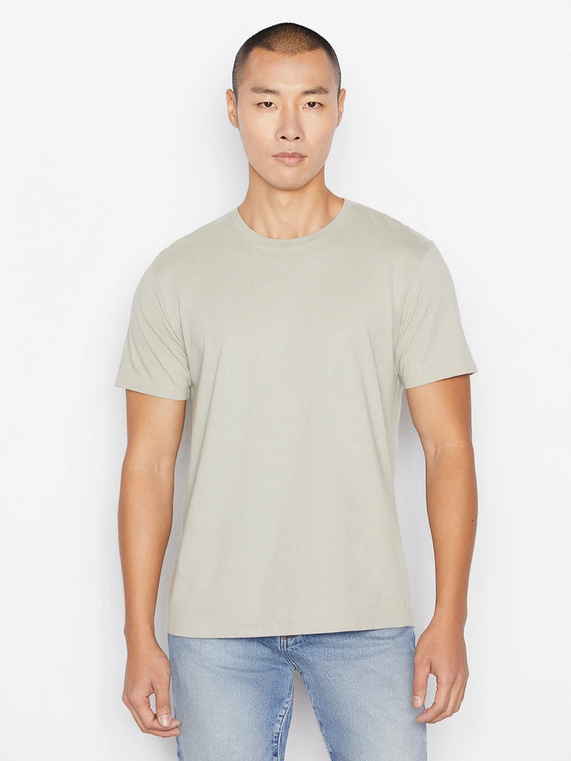 Brand new π Frame-denim Frame Logo Tee -- Canvas Beige 𧨠1 Frame-denim Frame Logo Tee -- Canvas Beige