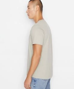 Brand new π Frame-denim Frame Logo Tee -- Canvas Beige 𧨠8 Frame-denim Frame Logo Tee -- Canvas Beige