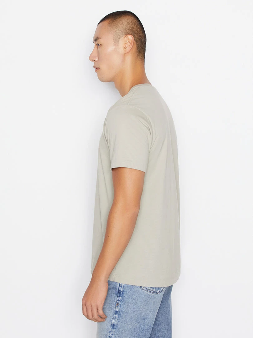 Brand new π Frame-denim Frame Logo Tee -- Canvas Beige 𧨠4 Frame-denim Frame Logo Tee -- Canvas Beige