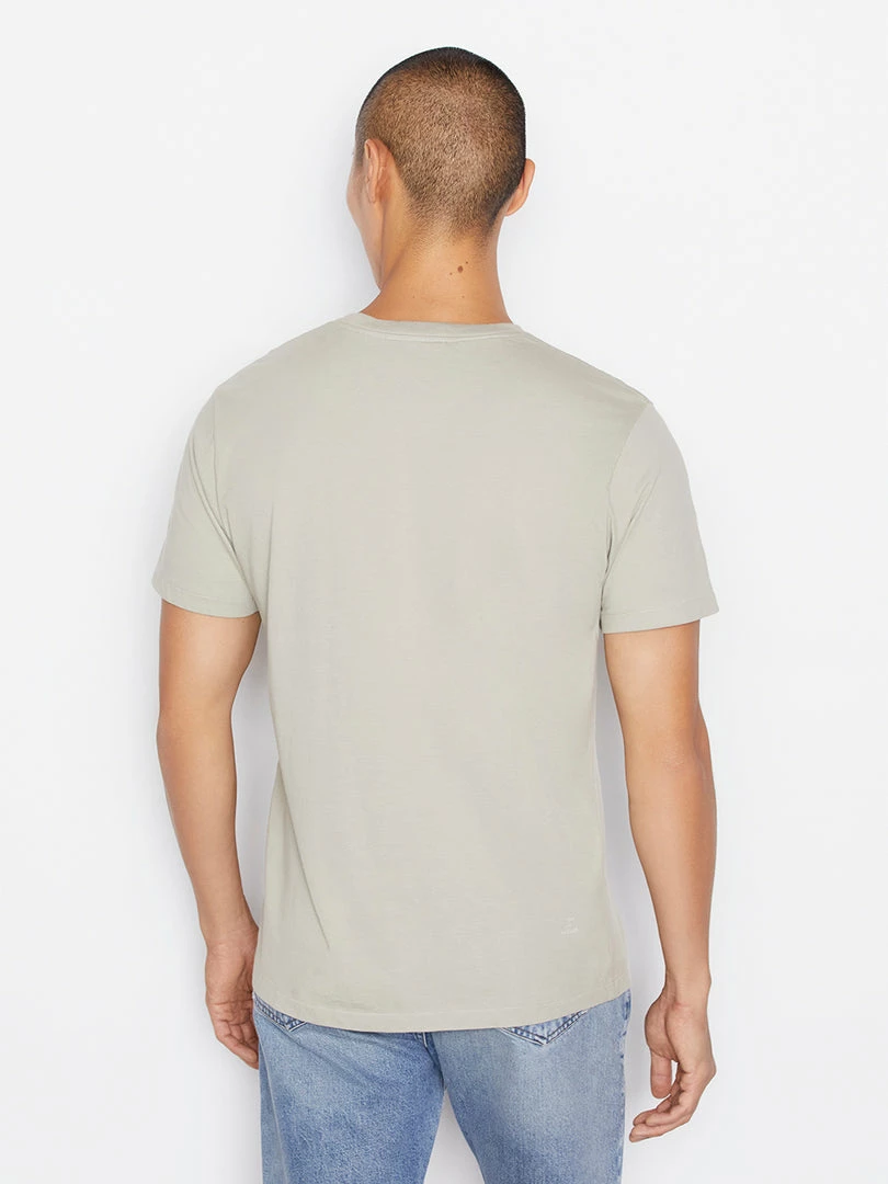 Brand new π Frame-denim Frame Logo Tee -- Canvas Beige 𧨠5 Frame-denim Frame Logo Tee -- Canvas Beige