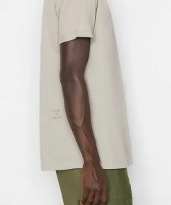 Frame-denim Frame Logo Tee -- Grey Green